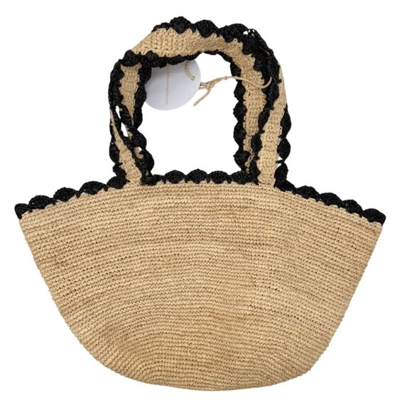 BTB Los Angeles Black Trim Odesa Tote NWT - Picture 3 of 9